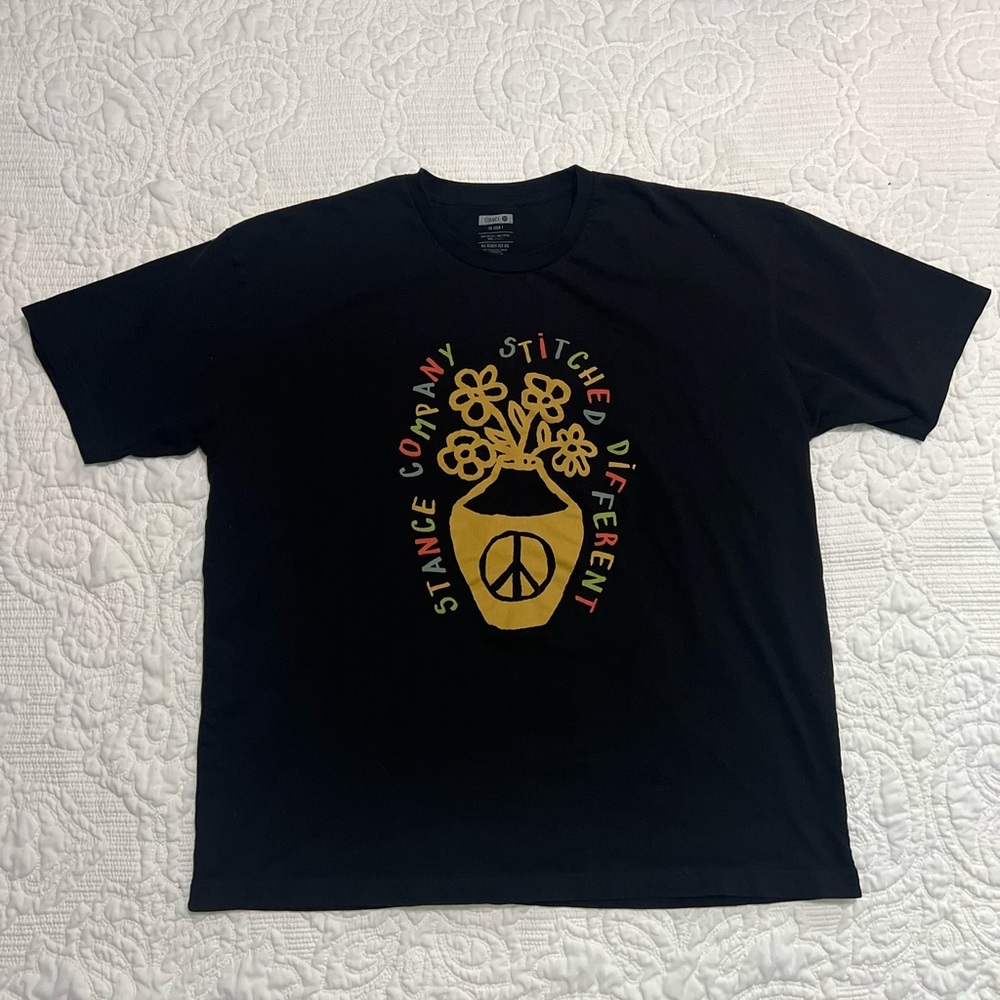 Men’s Black Stance Tshirt size XXL